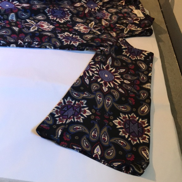 Everly open shoulder semi sheer blouse size small - Picture 9 of 14